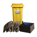 Maintenance Spill Kit - 120 Litre Supplied in Wheelie Bin | BS 7959 | UK