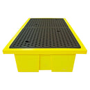 4-Drum Spill Pallet | 205L Sump | Polyethylene | 205L Drums | COSHH UK | UK