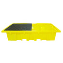 4-Drum Spill Pallet | 205L Sump | Polyethylene | 205L Drums | COSHH UK | UK