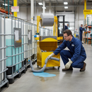 Premium Heavy Duty Absorbent Station - 1.5mm Mild Steel with Locking Castors for Easy Accessibility | BS 7959 | UK
