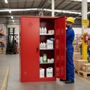 Pesticides & Agrochemical Cabinet 60kg 915mm x 457mm x 1524mm for Chemical Storage