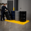 Flexible 8 Drum SpillPal for Safe Indoor Storage