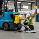 Professional Forklift Truck Spill Kit - 12 Litres with Adhesive Backing for Easy Mounting and Compliance with ISO Standards | BS 7959 | UK