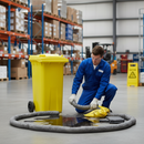125L General Purpose Spill Kit | Wheeled Bin | Grey Absorbents | COSHH UK | BS 7959 | UK