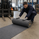 Heavy-Duty Polyester and Polypropylene Floor Protection Roll, 815mm x 46000mm, High Absorption for Forklift Traffic (1 Roll)