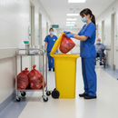 Premium 240 Litre Clinical Waste Bin - Hygienic, UV Resistant, Secure Design for Health Care Facilities | UK