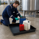 100 Litre Polypropylene Drip Tray for Liquid Storage & Dispensing