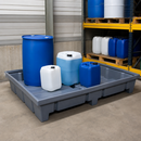 450L Polyethylene Spill Tray for Racks, 1780 x 1315 x 315mm, for Hazardous Chemical Storage (Default Title)