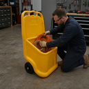 Heavy-Duty Mobile Storage Bin 75L for Versatile Use