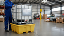 IBC Spill Pallet Stackable Poly — EA PPG2 Compliant | Polyethylene | COSHH | UK