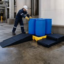Spill Pallet Ramp for Safe Industrial Use
