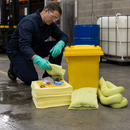 80 Litre Compact Wheeled Bin Chemical Spill Kit for Safe Chemical Management