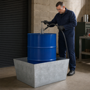 Galvanised Steel Spill Pallet for 1 Drum Storage