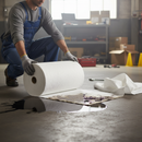 Premium Mediumweight Oil Roll 38cm x 46m - Hydrophobic Oil Absorbent for Efficient Spill Recovery | BS 7959 | UK