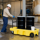 Polyethylene Spillcart for Safe Liquid Transportation (215.7L Capacity)