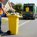 120L Wheelie Bin | Yellow | Heavy Duty | COSHH | UK