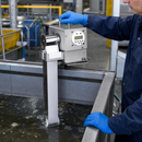 Stainless Steel Oil Tape Skimmer with 1″ Tape Width, 115mm Immersion Depth, Digital Timer, for Industrial Washing Facilities