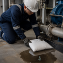 Economy Oil Absorbent Pillow for Industrial Use (Pack of 20)