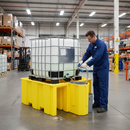 IBC Spill Pallet Single with Dispensing Area — EA PPG2 Compliant | COSHH | UK