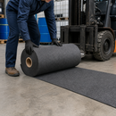 Heavy-Duty Polyester and Polypropylene Floor Protection Roll, 815mm x 46000mm, High Absorption for Forklift Traffic (1 Roll)