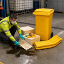 Chemical 360 Litre Wheeled Bin Spill Kit for Warehouses & Factories