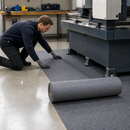Professional Self-Adhesive Floor Protection Roll, 100 cm x 30 m, Polyester & Polypropylene, for Workbenches & Machinery