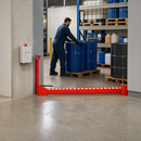 Semi-Automatic Aluminium Flood Barrier up to 7m Wide for Hazardous Substance Protection