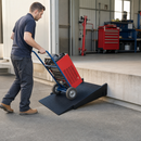 Short Workfloor Ramp for Easy Loading & Unloading