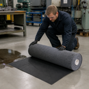 Poly Backed Absorbent Floor Roll 30m x 91cm for High Traffic Areas
