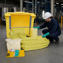 1200 Litre Chemical Wheelie Bin Spill Kit for Industrial Use