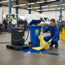 Premium 120 Litre Spill Kit for AdBlue Liquid with Wheeled Bin, Absorbent Socks, Pads, and Cushions for Quick Response | BS 7959 | UK