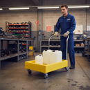 100L Portable Bund | Collapsible PVC | Drum Containment | COSHH UK | UK