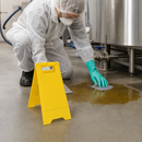 Warning Sign and Frame for Chemical Neutralisation in Spillage Situations