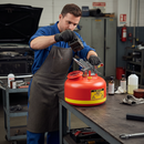 Solvent Safety Can 7.5 Litre 305mmØ x H375mm Red for Flammable Liquids