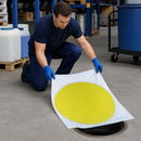 Polypropylene Round 450mm x 8mm Polyurethane Sealing Mat for Pipe Connections and Gulleys