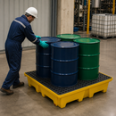 4 Drum Spill Pallet for Safe Chemical Storage