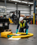 12L Chemical Spill Kit | Response Kit | Yellow Absorbents | COSHH BS 7959 UK | UK