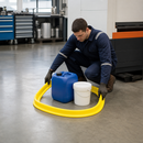 Polypropylene PU Flexible Barrier, 3000 mm Length, 100 mm Height, for Liquid Containment