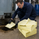Lightweight Chemical Absorbent Pads for Spill Cleanup (Boxed)