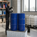 2mm Galvanised Steel Spill Pallet for 2 x 205 Litre Drums, 235 Litre Containment, with Removable Grid, for Safe Storage of Flammable Liquids