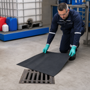 Neoprene Drain Seal Mat 500 x 500 mm, Lightweight & Reusable for Leak Prevention