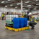 4-Drum Spill Pallet | 205L Sump | Polyethylene | 205L Drums | COSHH UK | UK
