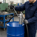 Die-Cast Zinc Alloy Drum Pump for Diesel & Low Viscosity Oils, 840mm Immersion Depth, Manual Operation, for Petrochemical Applications