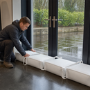 Flood Cube Water Barrier for Home and Business (Pack of 4)