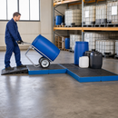Polyethylene Spill Decking with Removable Grid, 2200 x 1500 x 150 mm, 423 L Containment, 800 kg Load Capacity, for Safe Chemical Storage