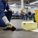 Oil Absorbent Pad | White | Polypropylene | BS 7959 UK | UK