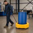Drum Scooter with Folding Handle for Easy Drum Transportation