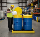 Premium Polyethylene Funnels for Efficient Liquid Dispensing into Drums and IBC Containers | COSHH | UK