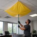 Ultra Roof Drip Diverter Kit 5' x 5' for Office Leak Emergencies