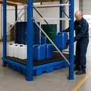 Polyethylene Spill Tray for 2700mm Shelving, 235L Containment, with Removable Grid (Default Title)